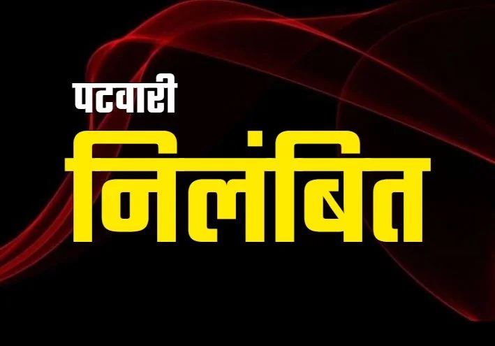कलेक्टर ने की बड़ी कार्रवाई: पटवारी के इस कार्य में लापरवाही बरतने पर किया निलंबित, जानिए पूरा मामला….