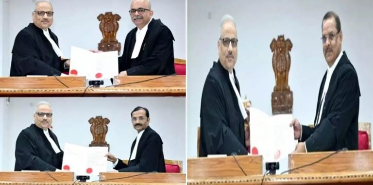 छत्तीसगढ़ हाईकोर्ट को मिले 3 नए अतिरिक्त जज, मुख्य न्यायाधिपति ने दिलाई शपथ....