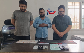 राजधानी में लग्जरी कार से हो रही थी कोकीन की तस्करी, 9 लाख की सामग्री जब्त, तीन तस्कर गिरफ्तार...