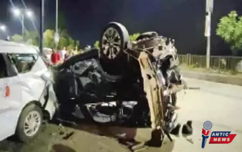 तेज रफ्तार इनोवा से हुआ दर्दनाक हादसा, युवा व्यवसायी की मौके पर हुई दर्दनाक मौत...
