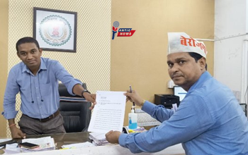 भाजपा विधायक रिकेश सेन पर गंभीर आरोप: 17 महीने तक वेतन नहीं देने की शिकायत...