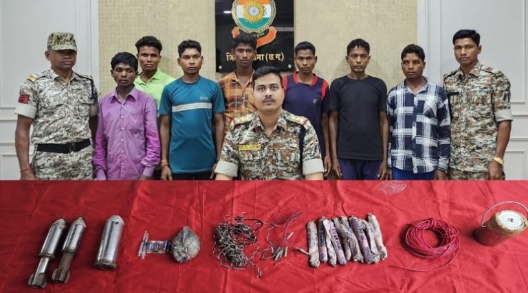 सुकमा में बड़ी कामयाबी: पुलिस ने 7 नक्सलियों को किया गिरफ्तार...