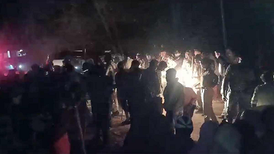 त्रिस्तरीय पंचायत चुनाव: ग्रामीणों का बहिष्कार, देर रात हंगामा, पुलिस-प्रशासन से तीखी बहस...