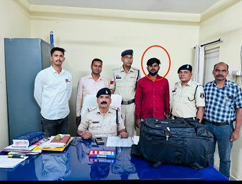 रायपुर रेलवे स्टेशन में पकड़ा गया 2 लाख से ज्यादा का गांजा, MP का युवक उड़ीसा से कर रहा था तस्करी...